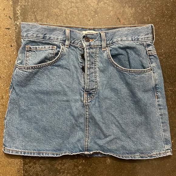 Vintage Style Jean Skirt - Picture 1 of 3